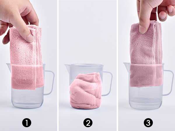 Pink Microfiber Towels