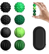 8-Pack Silicone Magnetic Sensory Fidget Balls, Stress Relief Toys for Adults and Teens, Applicabl...