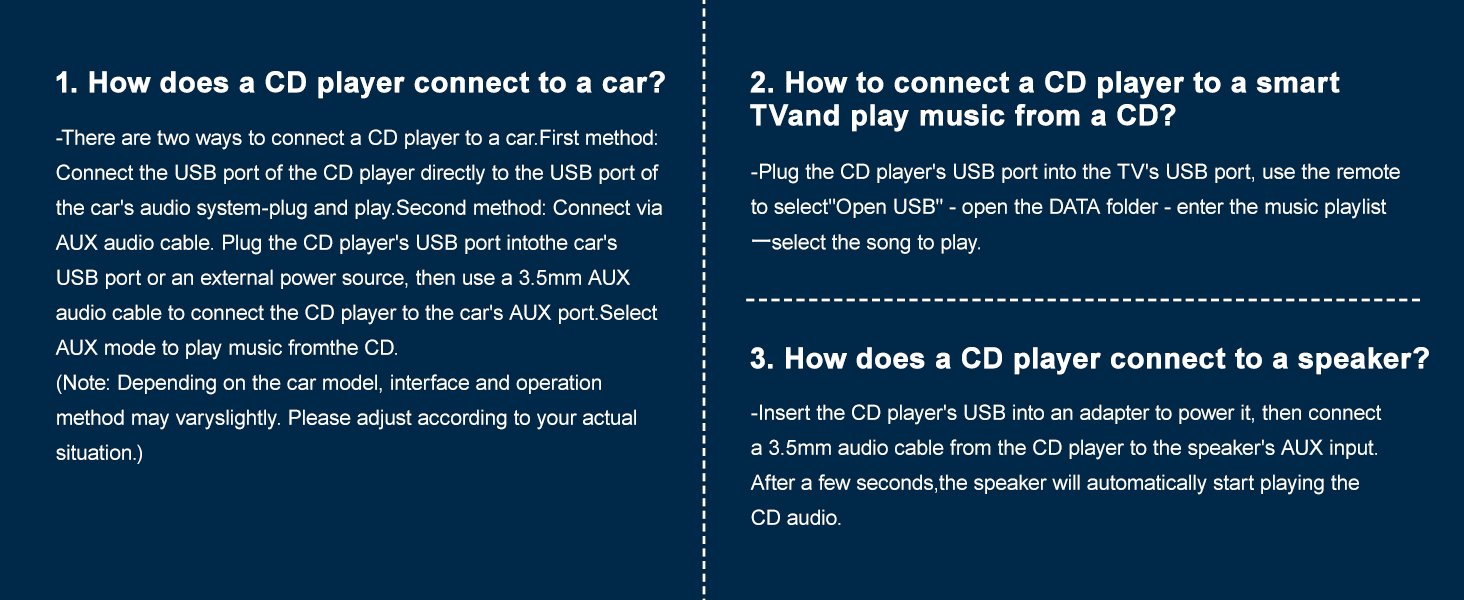 cd player for car
