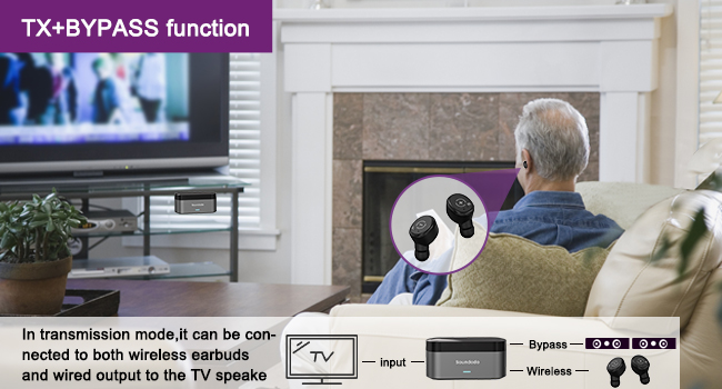 Soundodo Wireless Earbuds for Tv Listening
