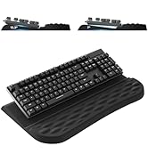 Laborio Keyboard Wrist Rest Stand for Desktop, 2 Angle Adjustment Ergonomic Computer Keyboard Sta...
