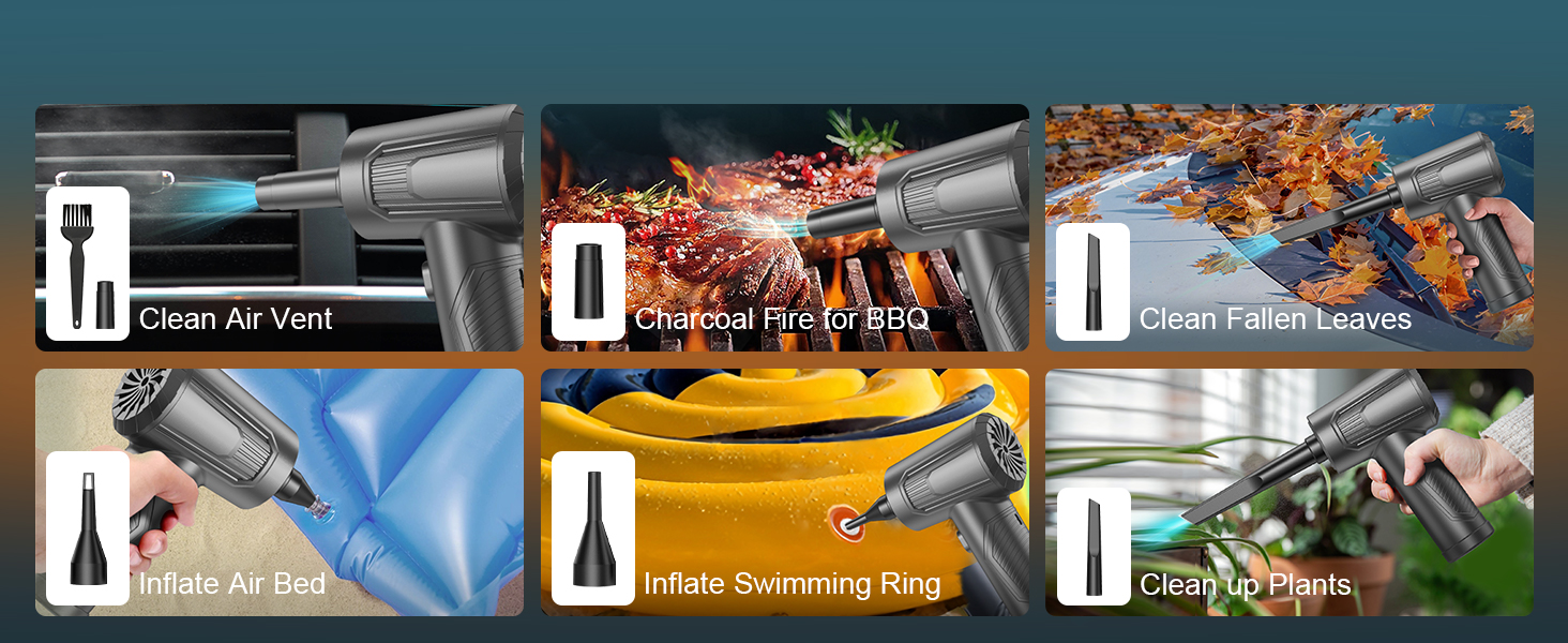 BNKKY 11-in-1 Compressed Air Duster