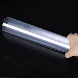 transparent document folder