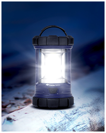 camping lantern and lights