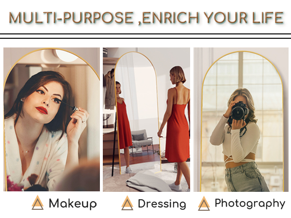 arch mirror full length