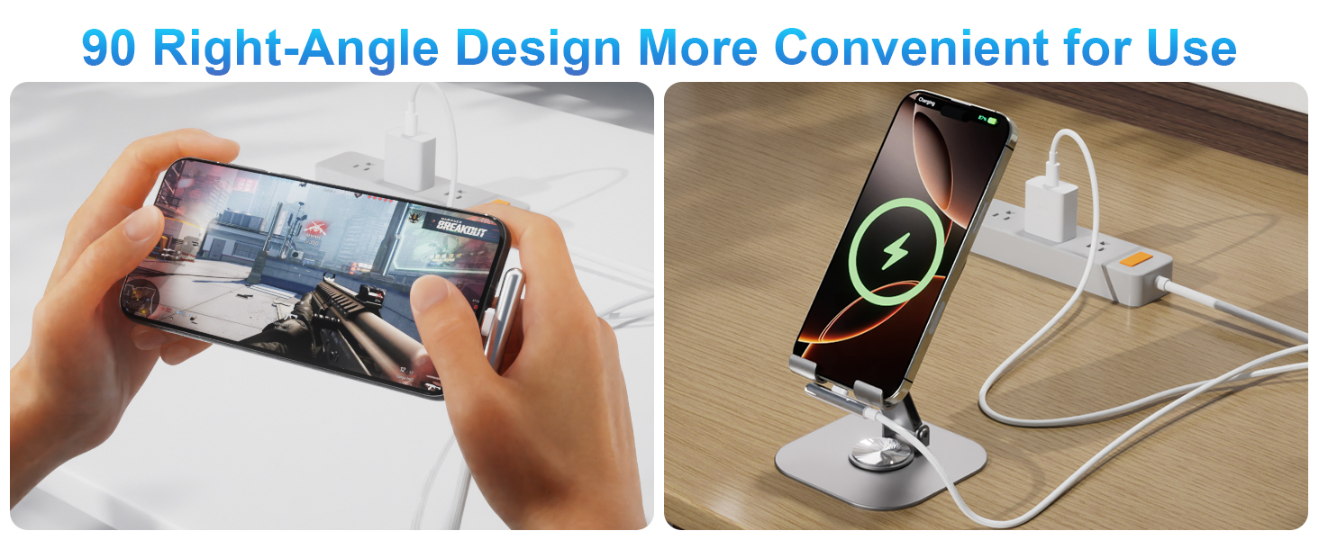 USB C to USB C Cable 6FT 240w Braided Type C Charging Cable Right Angle for iPhone 15 16 Pro Max