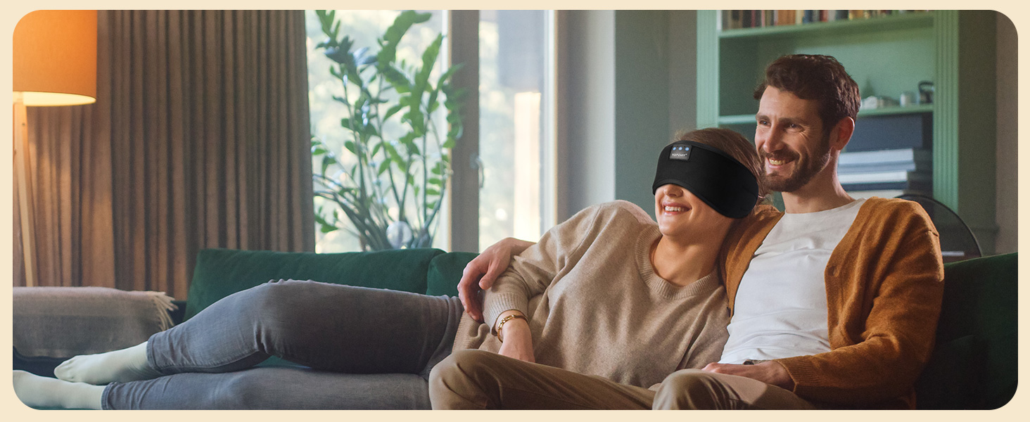 Sleep Mask Headphones Wireless Bluetooth