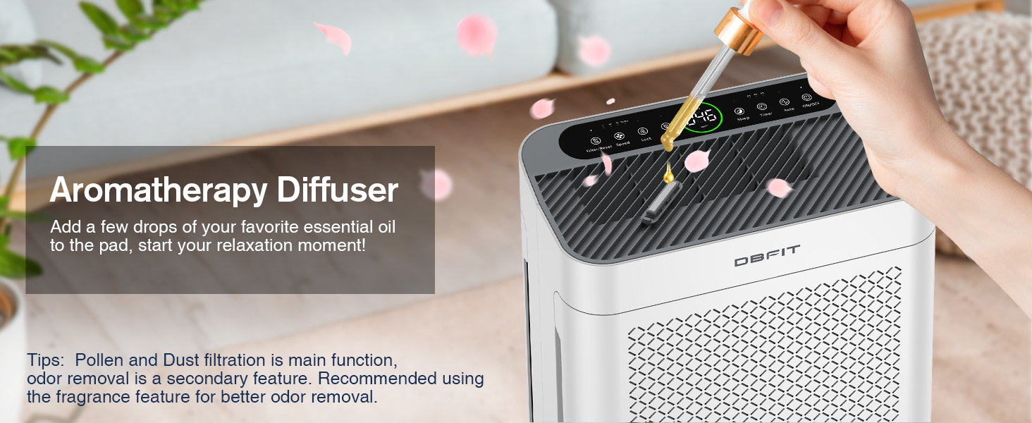 Air purifiers with Aromatherapy