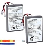 Batmax 2Pcs 2000mAh PS4 Controller Battery for Sony PS4 PlayStation 4 Slim/Pro Dualshock CUH-ZCT1...