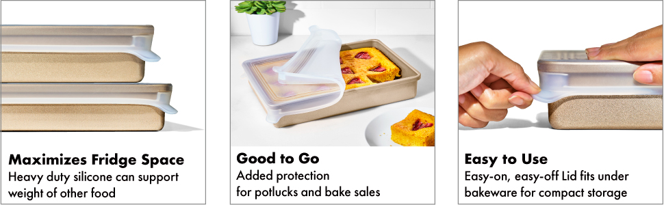 OXO Good Grips Silicone Bakeware Lid 9in x 13in