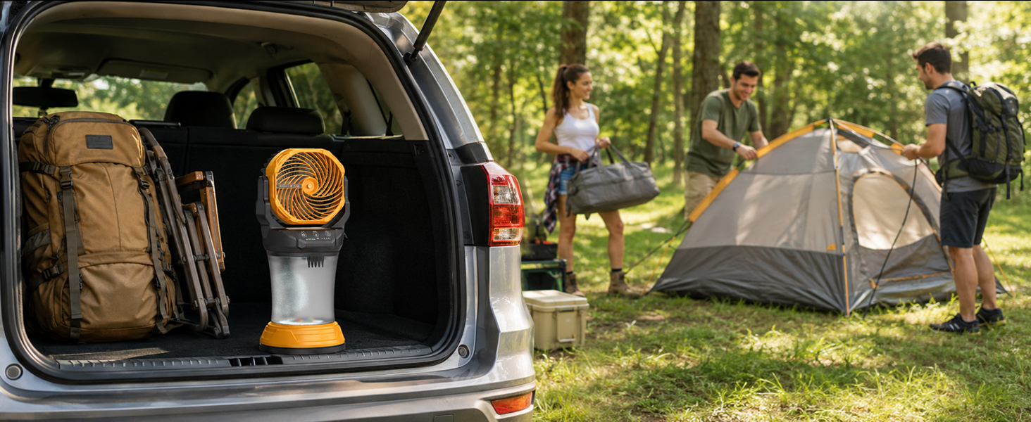 Portable Misting Fan