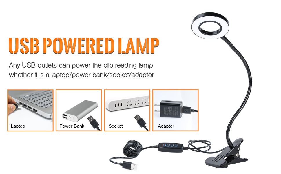 Clamp Desk Lamp-5