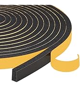 Yotache Weather Stripping Door Seal Strip 1/2