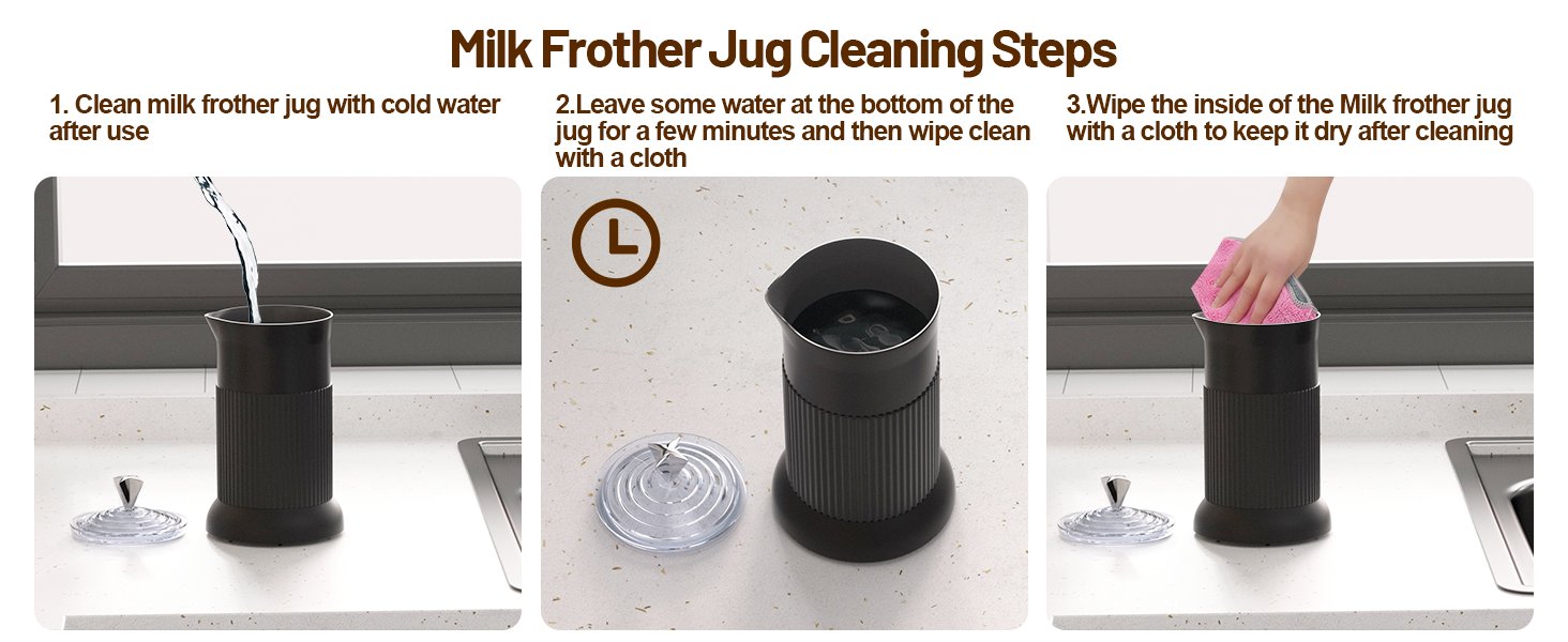 moka pot and milk frother