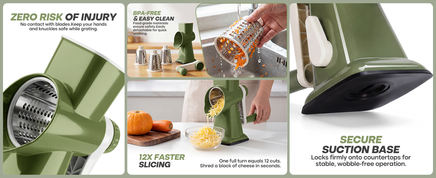 Rotary Cheese Grater