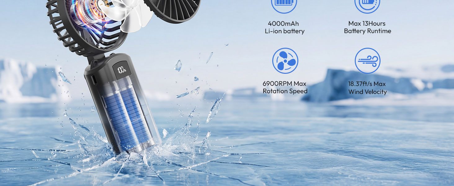 Portable Handheld Mini Fan
