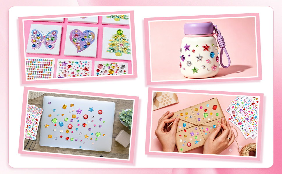 4234PCS Gem Stickers