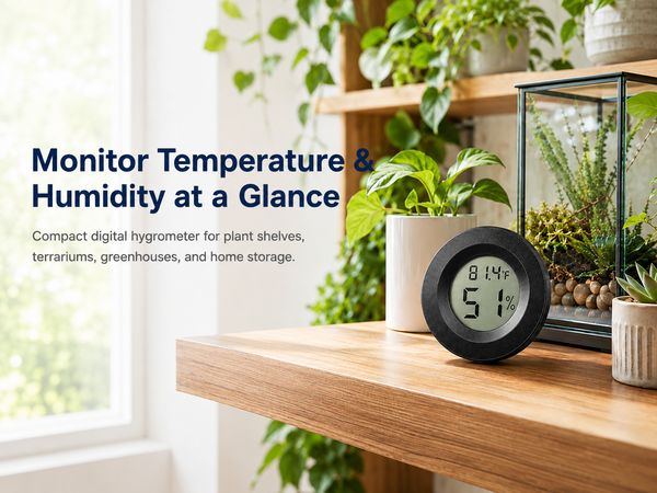 mini compact hygrometer thermometer