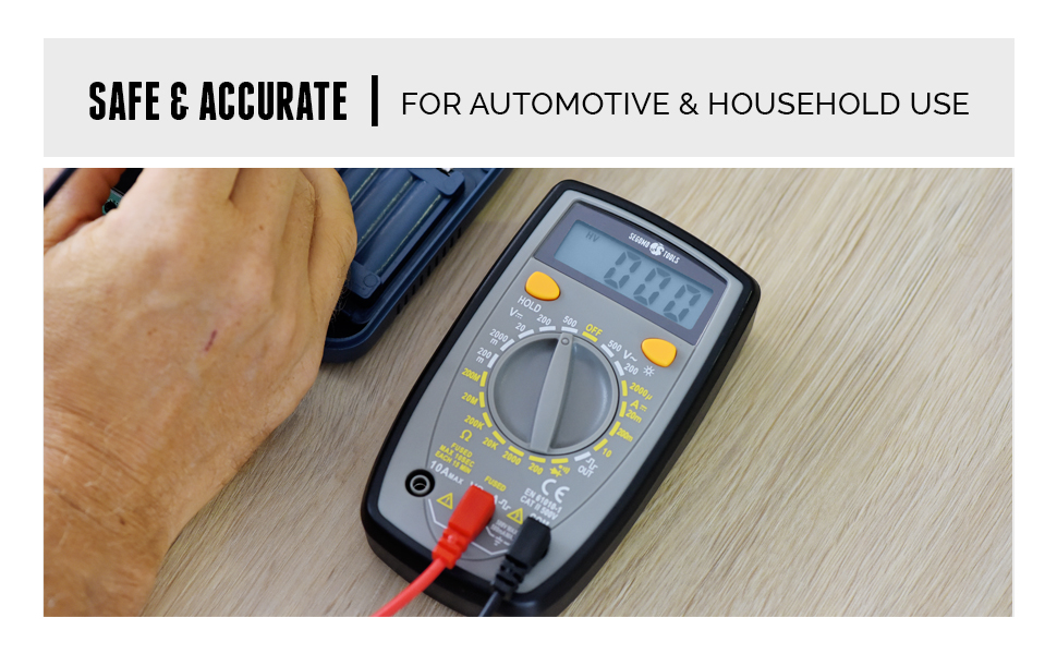 Safe and accurate for automotive and household use
