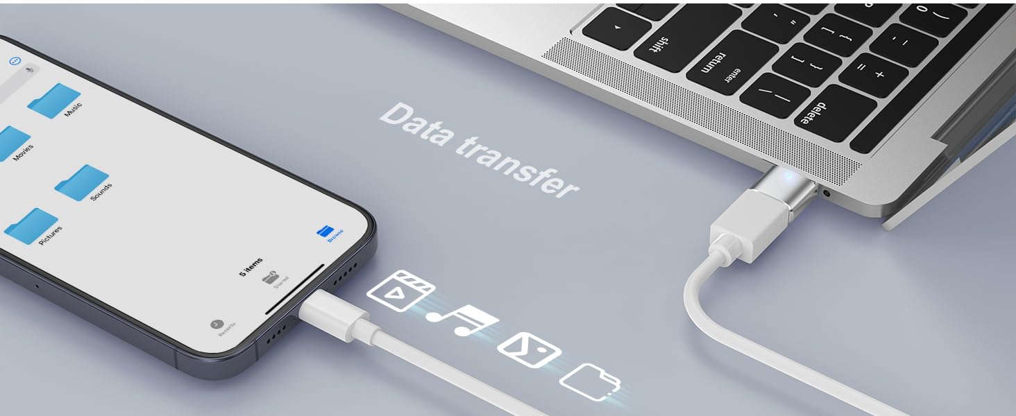 USB C to USB Adapter USB C Male to USB 3.0 Female OTG Adapter 