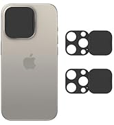 EYSOFT Phone Camera Lens Cover Compatible for iPhone 15 Pro/ 15 Pro Max,Camera Lens Protector to ...