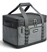 SMIRLY Cooler Bags Insulated – Collapsible Cooler, Portable Leakproof and Soft Sided - Large Fold...