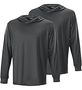 ProtectX High Visibility Sun Protection Lightweight Long Sleeve Hoodie, UPF 50+ Quick-Dry, SPF UV...