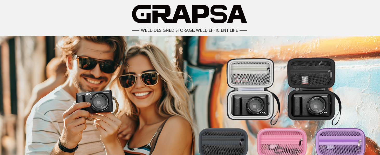 Hard vlog camera case