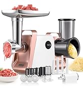 Huanyu Electric Meat Grinder 2600W Max Multifunctional Processor with Stainless Steel Blade &amp; Mea...