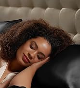 BEDELITE Satin Queen Fitted Sheet &amp; Pillowcase Set - 3-Piece Luxury Soft Silk-Like with 1 Deep Po...