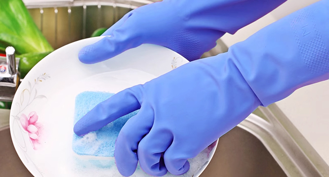 dishwashing gloves
