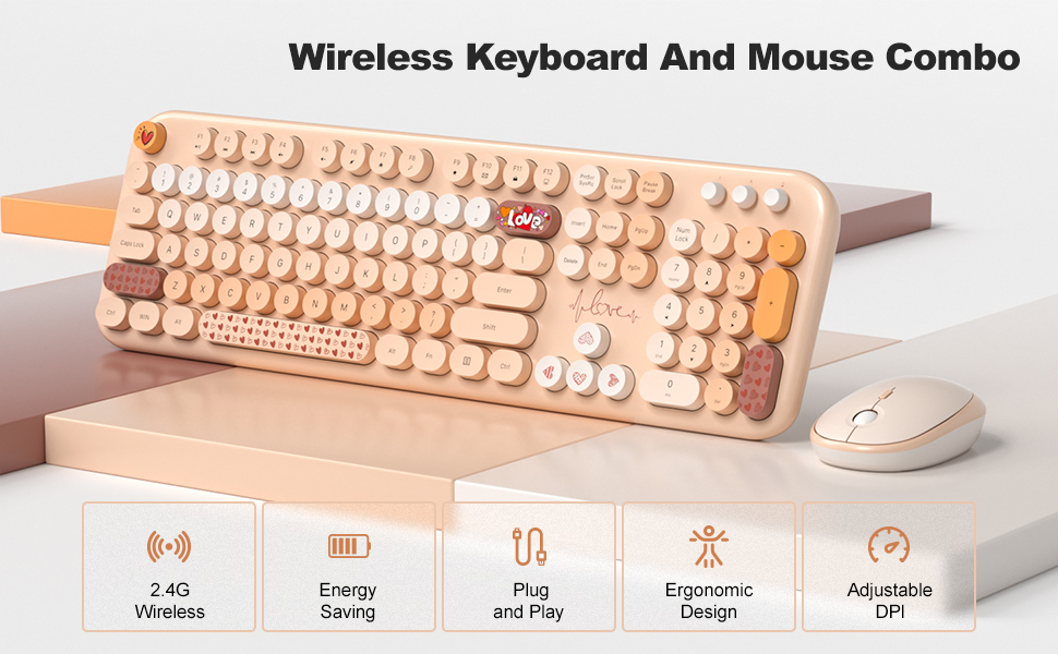 wireless keyboard and mouse