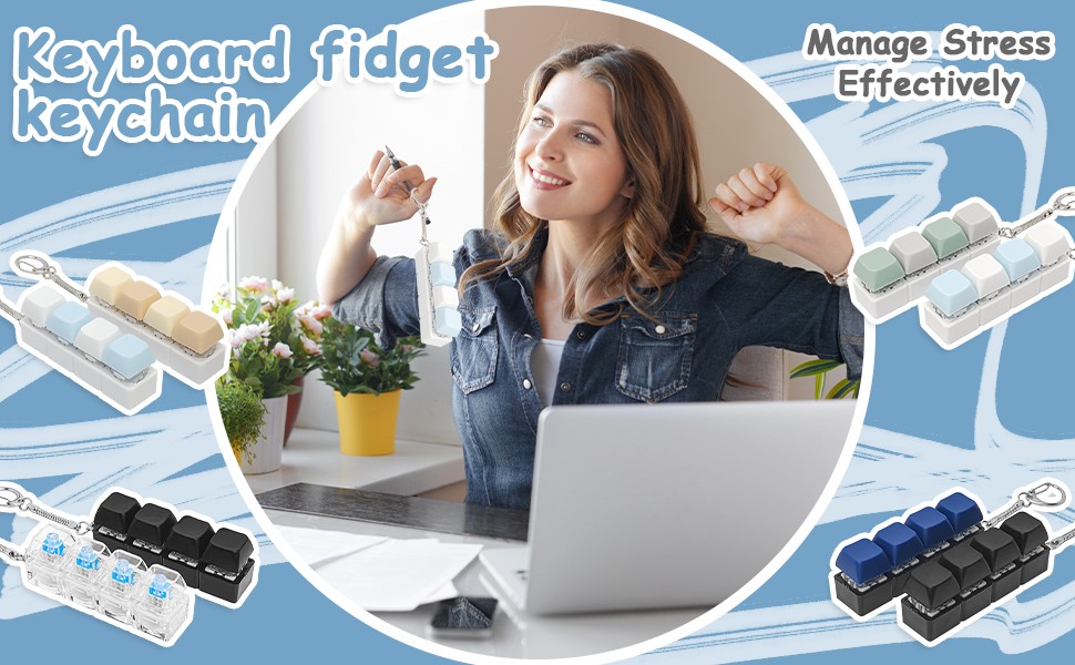 Keyboard Fidget Toys for Adults
