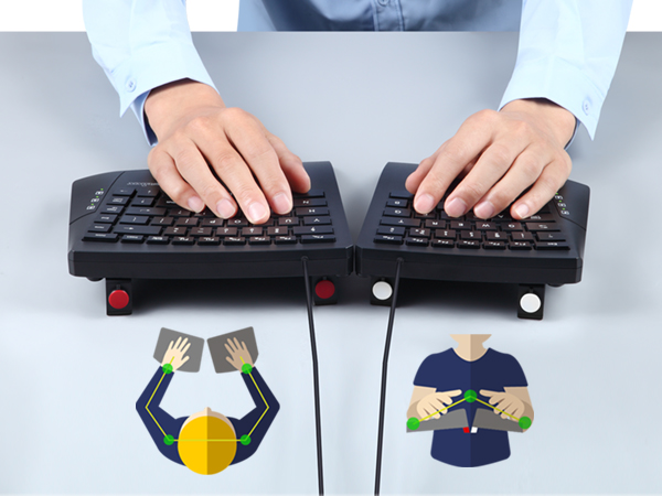 Angle Split Keyboard