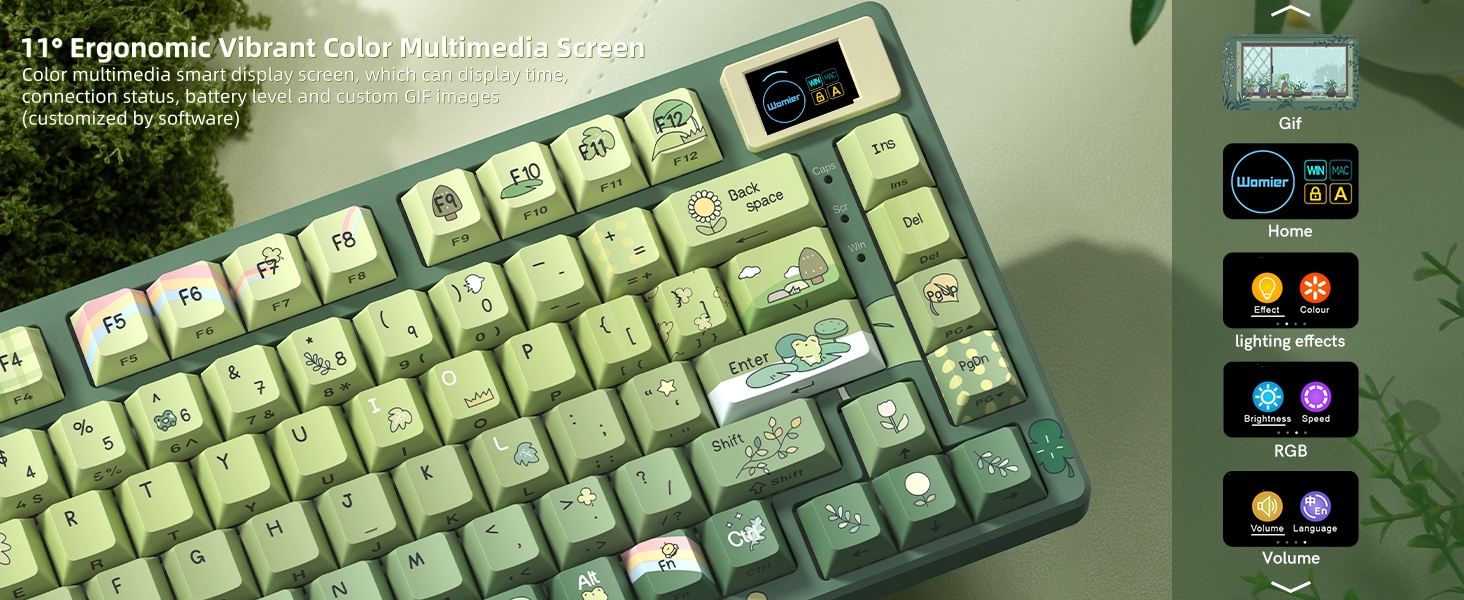Mechanical Keyboard, Creamy Gaming Keyboard