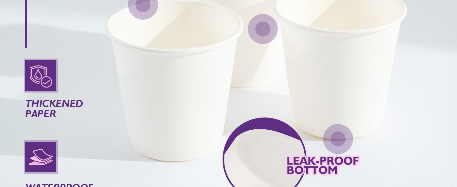 3 oz bathroom cups