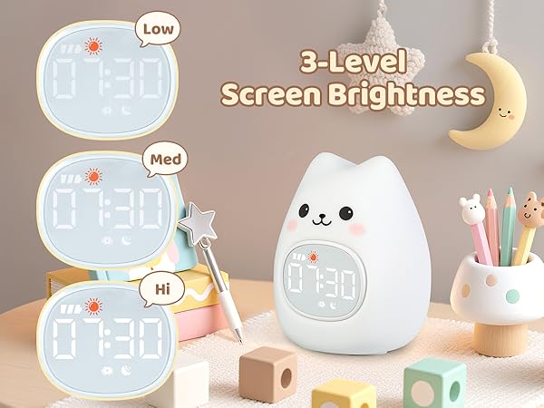Alarm Clock with Night Light