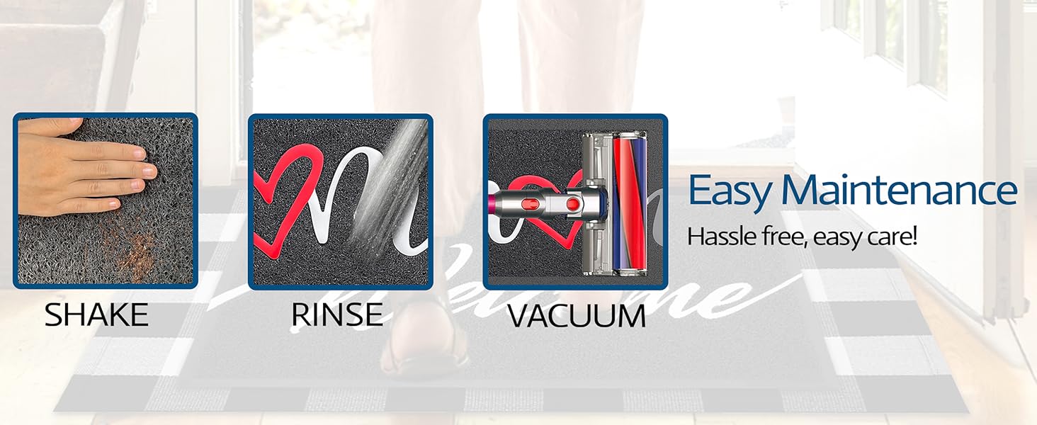 easy to clean rug