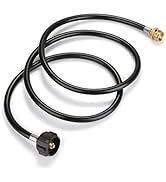 WADEO Propane Tank Hose, 8ft Propane Hose Adapter 1lb to 20lb, Propane Adapter Hose for Weber/Col...