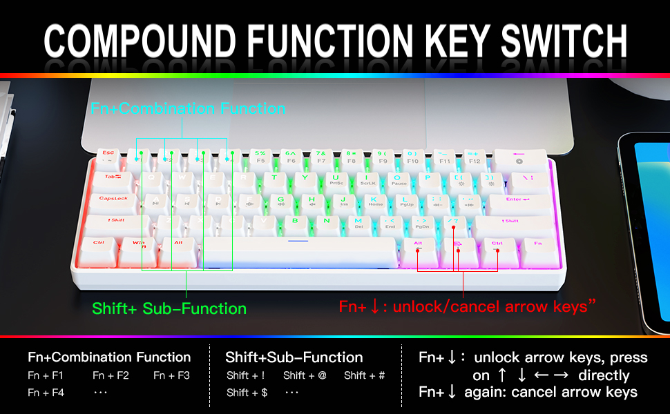 60% percent keyboard mechanical