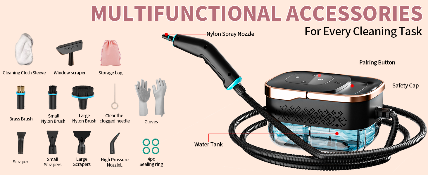 handheld steam cleaner