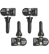 Masoll TPMS Sensors Set of 4, Tire Pressure Sensor Replacement for GM Chevy Silverado GMC Cadilla...
