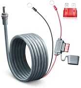 YHPWOQ O Ring to DC Connectors Extension Cable for Starlink Mini, 16.4FT 18AWG Direct Battery DC ...