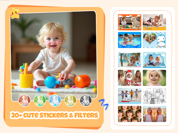 Kids Camera Instant Print