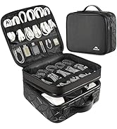MATEIN Cable Organizer Bag, Waterproof Travel Electronic Storage, Shockproof Portable Double Laye...