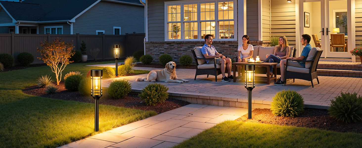Solar Pathway Lights Outdoor