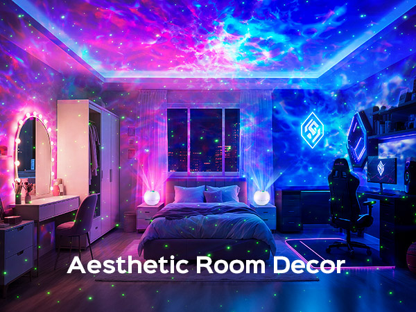 Galaxy Projector Star Projector Galaxy Light Projector Night Ligh Room Decor for Teen Girls Gift