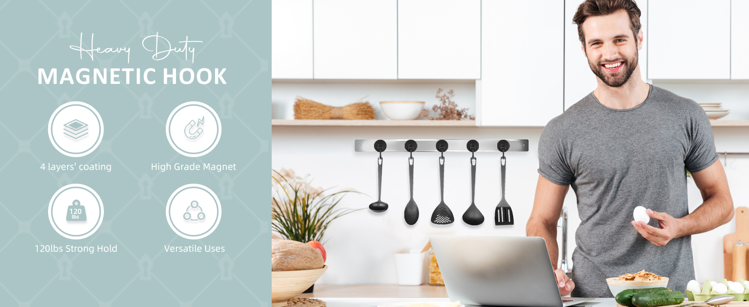 Neosmuk black swing magnetic hooks