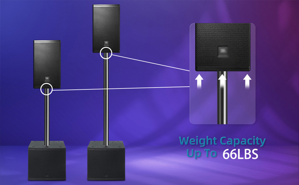 SUBWOOFER SPEAKER POLE