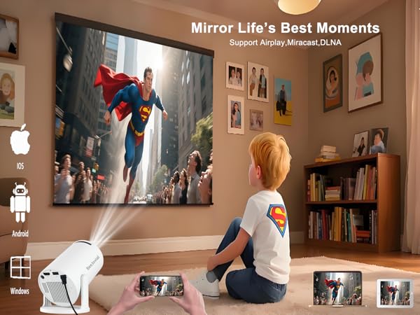 Support airplay, miracast, DLNA